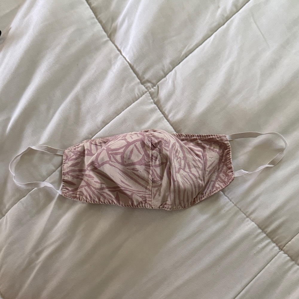 Pink Patterned Face Mask made in Hawaii